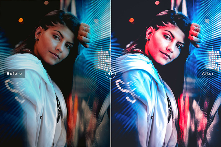 40 پریست لایت روم پرتره و پریست کمرا راو و اکشن فتوشاپ تم نور نئون Fluorescence Lightroom Presets 40 پریست لایت روم پرتره و پریست کمرا راو و اکشن فتوشاپ تم نور نئون Fluorescence Lightroom Presets