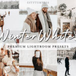 57 پریست لایت روم 2022 عکس زمستان Bright Clean WINTER WHITES Holiday Lightroom Preset