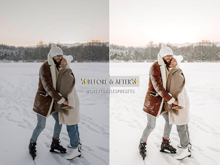 57 پریست لایت روم 2022 عکس زمستان Bright Clean WINTER WHITES Holiday Lightroom Preset 57 پریست لایت روم 2022 عکس زمستان Bright Clean WINTER WHITES Holiday Lightroom Preset