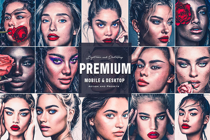 6 پریست لایت روم پرتره و اکشن فتوشاپ مخصوص پوست صورت Premium Skin Photoshop Actions Lightroom Presets 6 پریست لایت روم پرتره و اکشن فتوشاپ مخصوص پوست صورت Premium Skin Photoshop Actions Lightroom Presets