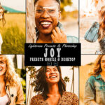9 پریست لایت روم پرتره فضای باز و اکشن فتوشاپ Joy Tone Photoshop Action Lightrom Presets