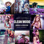 9 پریست لایت روم کودک و اکشن فتوشاپ تم شاد Clean Mood Photoshop Actions Lightroom Presets