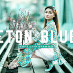 40 پریست لایت روم پرتره و پریست کمرا راو و اکشن فتوشاپ تم آبی Eton Blue Lightroom Presets