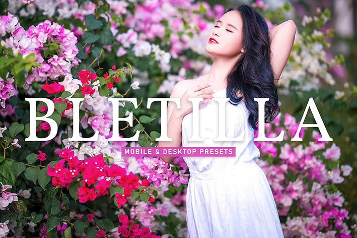 40 پریست لایت روم پرتره و پریست کمرا راو و اکشن فتوشاپ تم بهار Bletilla Lightroom Presets 40 پریست لایت روم پرتره و پریست کمرا راو و اکشن فتوشاپ تم بهار Bletilla Lightroom Presets