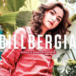 40 پریست لایت روم پرتره و پریست کمرا راو و اکشن فتوشاپ تم شاداب Billbergia Lightroom Presets