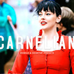 40 پریست لایت روم پرتره و پریست کمرا راو و اکشن فتوشاپ تم فشن Carnelian Lightroom Presets