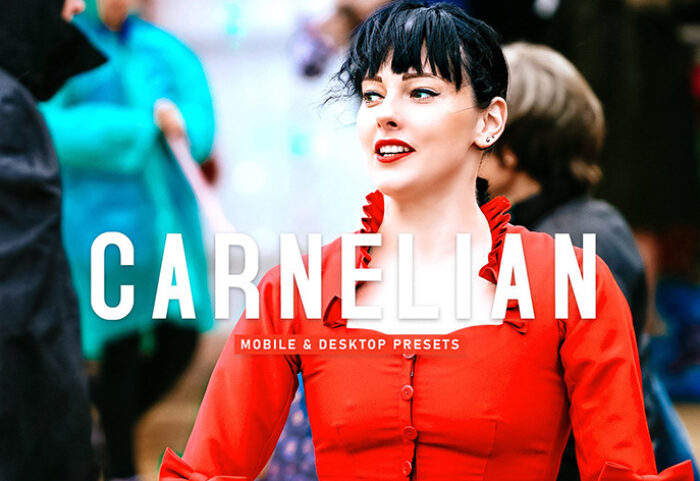 40 پریست لایت روم پرتره و پریست کمرا راو و اکشن فتوشاپ تم فشن Carnelian Lightroom Presets