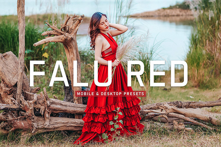 40 پریست لایت روم پرتره و پریست کمرا راو و اکشن فتوشاپ تم قرمز Falu Red Lightroom Presets 40 پریست لایت روم پرتره و پریست کمرا راو و اکشن فتوشاپ تم قرمز Falu Red Lightroom Presets