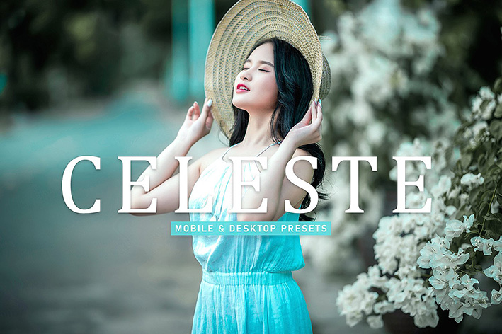 40 پریست لایت روم پرتره و پریست کمرا راو و اکشن فتوشاپ فضای باز Celeste Lightroom Presets 40 پریست لایت روم پرتره و پریست کمرا راو و اکشن فتوشاپ فضای باز Celeste Lightroom Presets