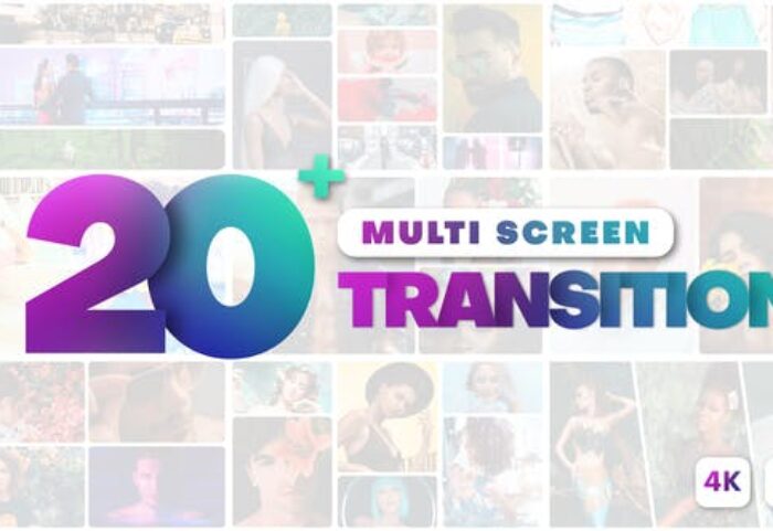 ترانزیشن افتر افکت مولتی اسکرین 2022 جدید Multi Screen Transitions
