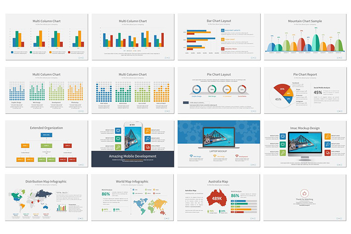 تم و قالب پاورپوینت 2022 حرفه ای شرکت تجاری ONEO Powerpoint Presentation