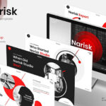 قالب پاورپوینت 2022 و گوگل اسلایدر حرفه ای Narisk Business Keynote Template