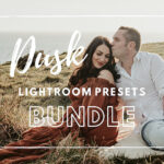24 پریست لایت روم 2022 حرفه ای تم عشق در غروب آفتاب Dusk Lightroom Presets
