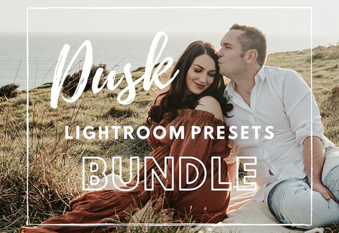24 پریست لایت روم 2022 حرفه ای تم عشق در غروب آفتاب Dusk Lightroom Presets