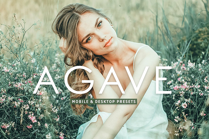 40 پریست لایت روم و پریست کمرا راو و اکشن فتوشاپ تم بهاری Agave Lightroom Presets 40 پریست لایت روم و پریست کمرا راو و اکشن فتوشاپ تم بهاری Agave Lightroom Presets
