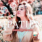 40 پریست لایت روم و پریست کمرا راو و اکشن فتوشاپ تم دختر زیبا Impatiens Lightroom Presets
