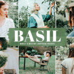 40 پریست لایت روم و پریست کمرا راو و اکشن فتوشاپ فصل بهار Basil Lightroom Presets