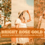 14 پریست لایت روم 2022 تم رز طلایی روشن Bright Rose Gold Lightroom Presets