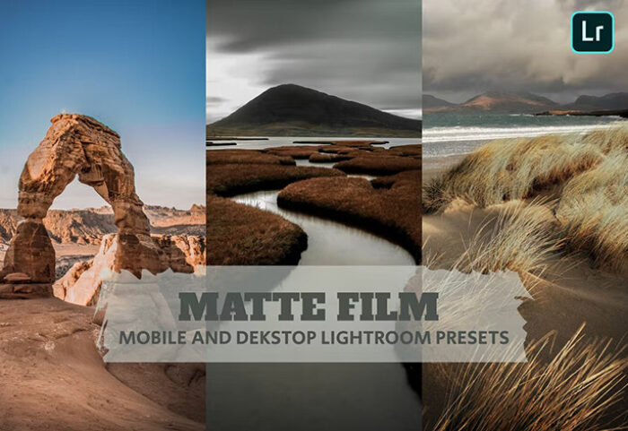 14 پریست لایت روم 2022 حرفه ای تم رنگ سینماتیک Matte Film Lightroom Presets