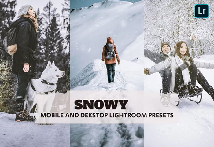 14 پریست لایت روم 2022 حرفه ای فصل زمستان Snowy Lightroom Presets
