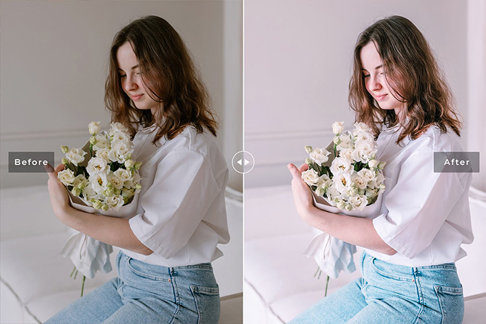 40 پریست لایت روم پرتره و پریست کمرا راو و اکشن فتوشاپ تم بهاری Anthericum Lightroom Presets 40 پریست لایت روم پرتره و پریست کمرا راو و اکشن فتوشاپ تم بهاری Anthericum Lightroom Presets
