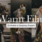 50 پریست لایت روم سینمایی و لات رنگی Warm Film Lightroom Presets and LUTs
