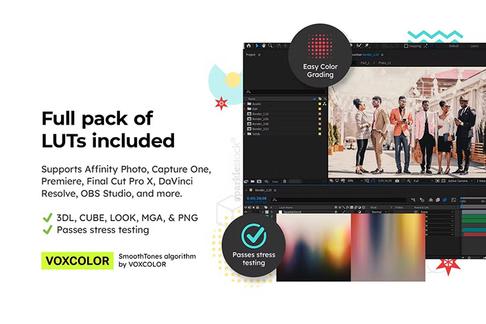 50 پریست لایت روم سینمایی و لات رنگی Warm Film Lightroom Presets and LUTs