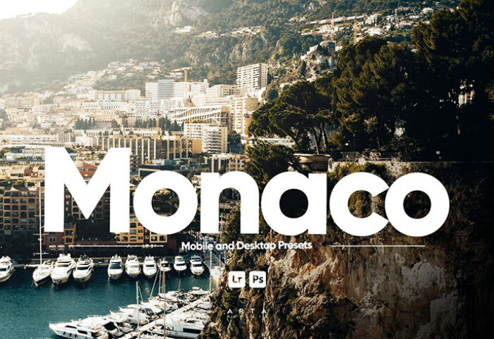 8 پریست لایت روم حرفه ای تم عکاسی طبیعت ARTA Monaco Presets for Lightroom