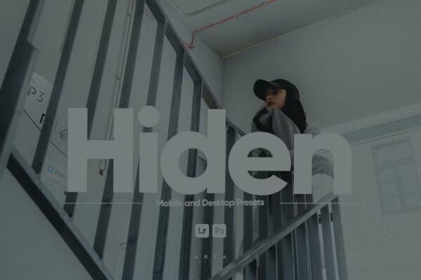 8 پریست لایت روم حرفه ای تم مات تیره ARTA Hiden Presets for Lightroom