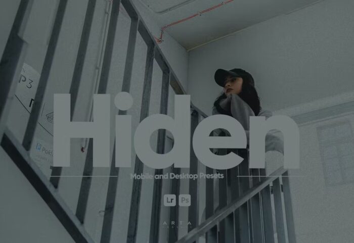 8 پریست لایت روم حرفه ای تم مات تیره ARTA Hiden Presets for Lightroom