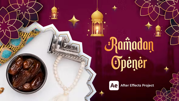 دانلود پروژه افتر افکت ماه رمضان رزولوشن 4K حرفه ای Ramadan Opener دانلود پروژه افتر افکت ماه رمضان رزولوشن 4K حرفه ای Ramadan Opener
