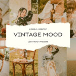 10 پریست لایت روم 1401 تم قدیمی کردن عکس Vintage Mood Lightroom Presets