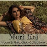 40 پریست لایت روم و کمرا راو و اکشن فتوشاپ و لات رنگی Mori Kei Lightroom Presets
