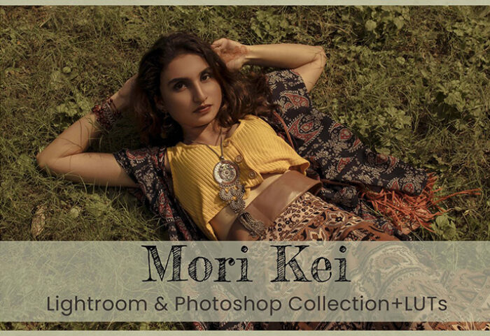 40 پریست لایت روم و کمرا راو و اکشن فتوشاپ و لات رنگی Mori Kei Lightroom Presets