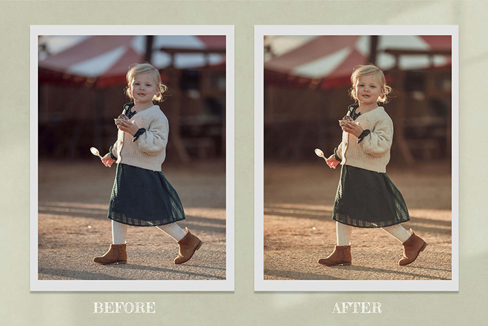 40 پریست لایت روم و کمرا راو و اکشن فتوشاپ و لات رنگی Mori Kei Lightroom Presets