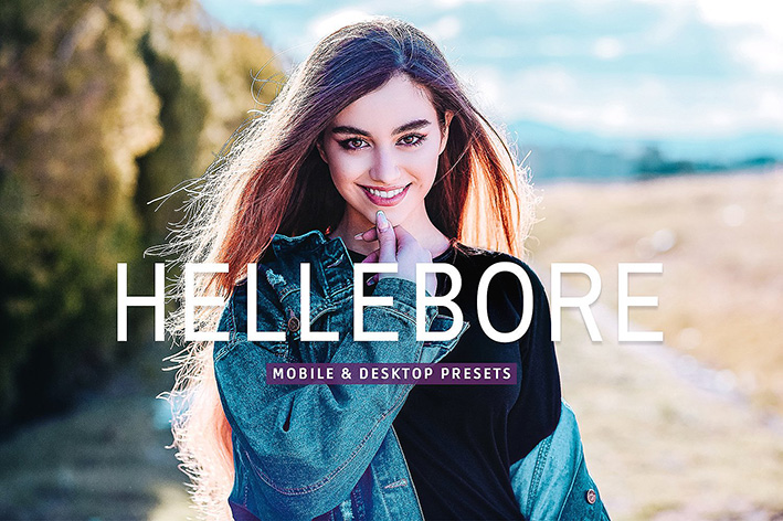 40 پریست لایت روم پرتره و پریست کمرا راو و اکشن فتوشاپ تم آبی بنفش Hellebore Lightroom Presets 40 پریست لایت روم پرتره و پریست کمرا راو و اکشن فتوشاپ تم آبی بنفش Hellebore Lightroom Presets