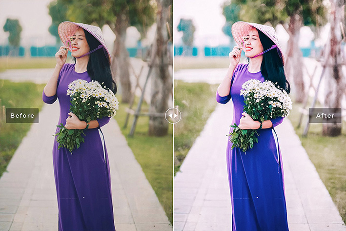 40 پریست لایت روم پرتره و پریست کمرا راو و اکشن فتوشاپ تم آبی بنفش Hellebore Lightroom Presets 40 پریست لایت روم پرتره و پریست کمرا راو و اکشن فتوشاپ تم آبی بنفش Hellebore Lightroom Presets