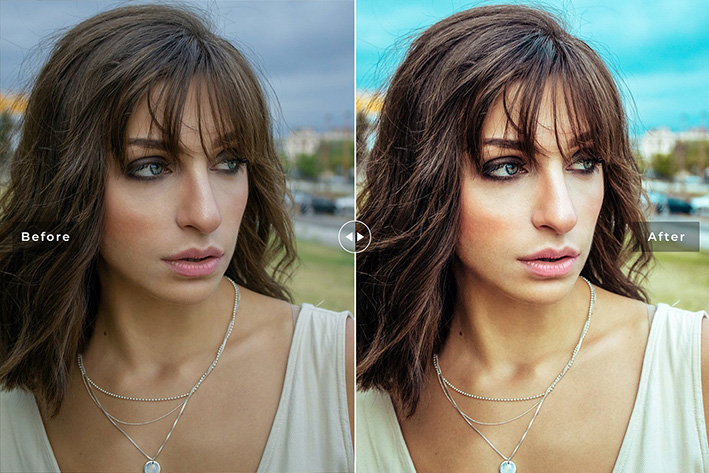 40 پریست لایت روم پرتره و پریست کمرا راو و اکشن فتوشاپ تم بهار Madrone Lightroom Presets
