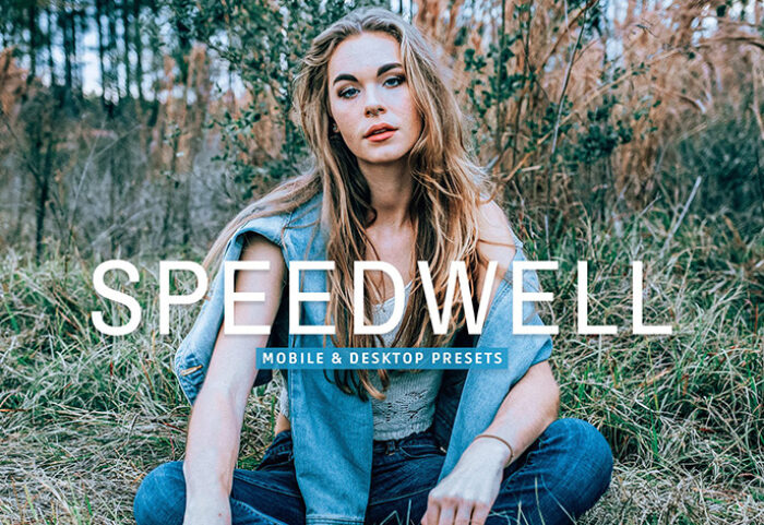40 پریست لایت روم پرتره و پریست کمرا راو و اکشن فتوشاپ تم سینماتیک Speedwell Lightroom Presets
