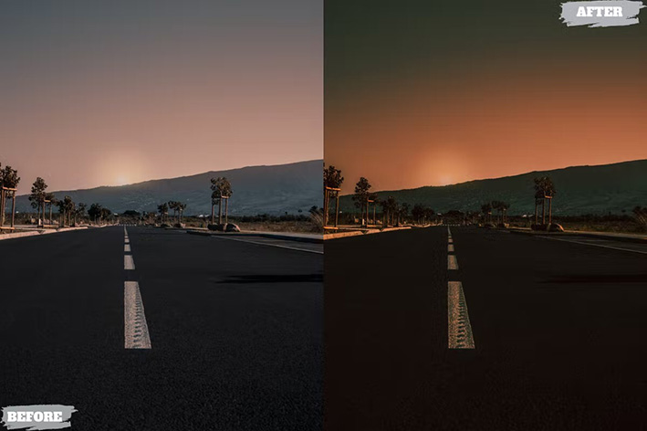 14 پریست لایت روم 2022 حرفه ای تم مات رنگی قدیمی Matte Retro Lightroom Presets