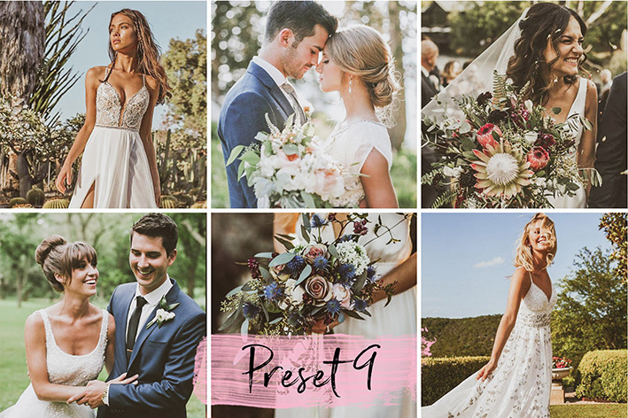 15 پریست لایت روم عکس عروسی 2022 حرفه ای Desktop Lightroom Presets WEDDING