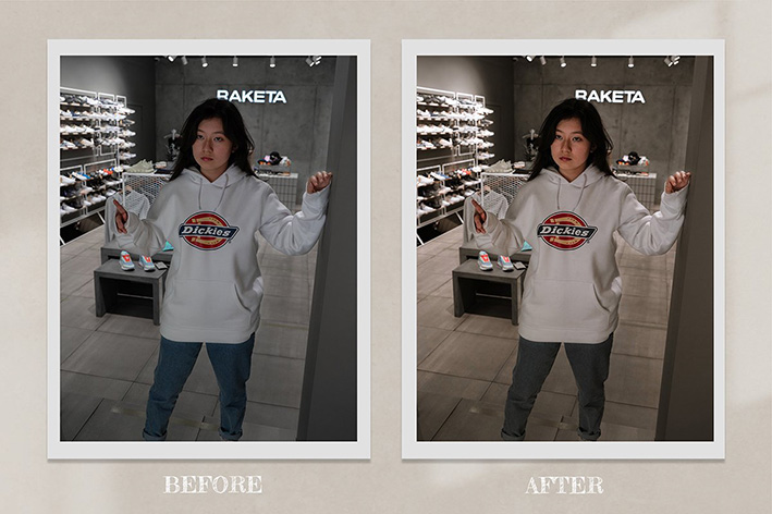 20 پریست لایت روم و اکشن فتوشاپ و لات رنگی تم فشن Korean Fashion Lightroom Presets