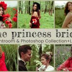 32 پریست لایت روم و اکشن فتوشاپ و لات رنگی تم پرنسس Princess Bride Lightroom Presets
