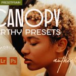 36 پریست لایت روم و پریست کمرا راو فتوشاپ تم سایه بان Canopy Earthy Lightroom Presets