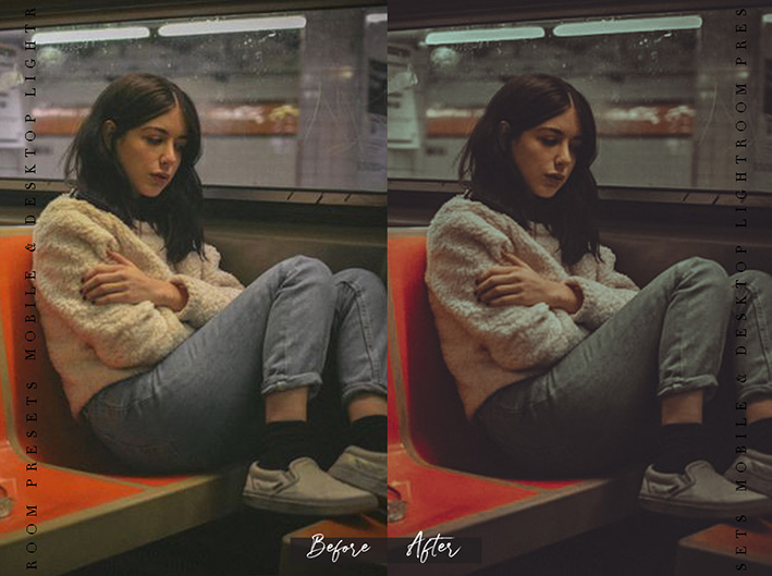 9 پریست لایت روم پرتره 1401 حرفه ای تم تیره DUST FEEL Lightroom Presets 9 پریست لایت روم پرتره 1401 حرفه ای تم تیره DUST FEEL Lightroom Presets