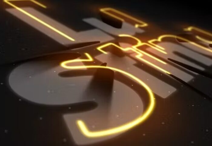 پروژه آماده افتر افکت لوگو افکت نور نئون رزولوشن 4K با موزیک Neon Logo Reveal