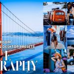 36 پریست لایت روم 2022 فوق حرفه ای تم آبی Blue Graphy Lightroom Presets