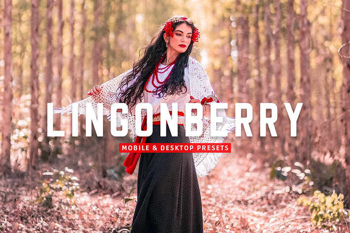 40 پریست لایت روم و پریست کمرا راو و اکشن فتوشاپ Lingonberry Lightroom Presets 40 پریست لایت روم و پریست کمرا راو و اکشن فتوشاپ Lingonberry Lightroom Presets
