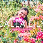 40 پریست لایت روم و پریست کمرا راو و اکشن فتوشاپ تم بهاری Calla Lily Lightroom Presets