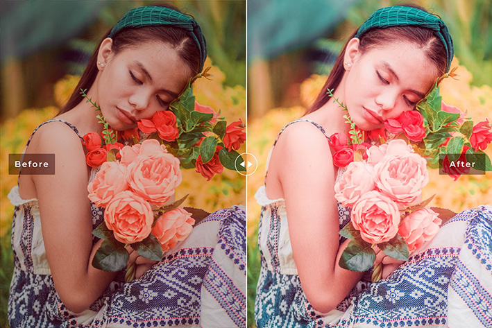 40 پریست لایت روم و پریست کمرا راو و اکشن فتوشاپ تم بهاری Calla Lily Lightroom Presets 40 پریست لایت روم و پریست کمرا راو و اکشن فتوشاپ تم بهاری Calla Lily Lightroom Presets